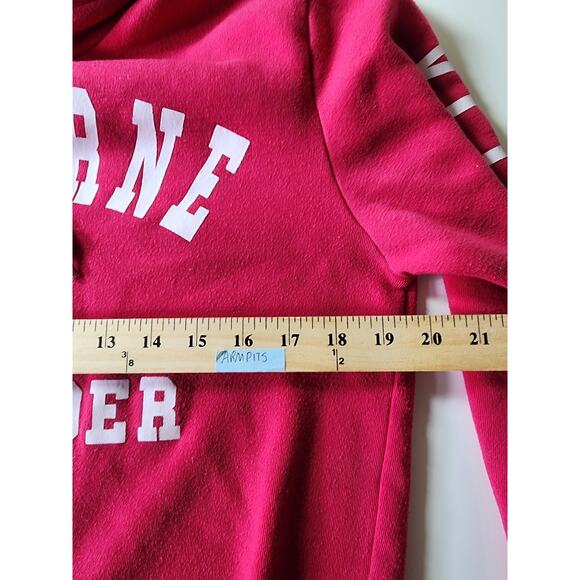 AUSTRALIA Pink Medium Weight MELBOURNE Pullover Hoodie SZ M - Picture 7 of 9